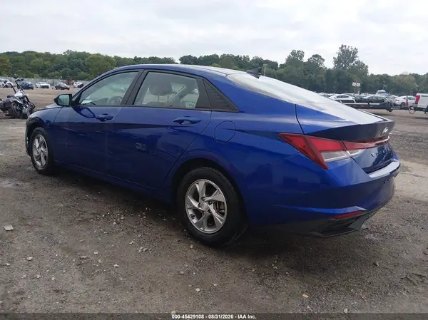 5NPLL4AG6MH048537 — 2021 Hyundai Elantra, фото 3 с аукциона IAAI 05.10.2026, Естественный износ