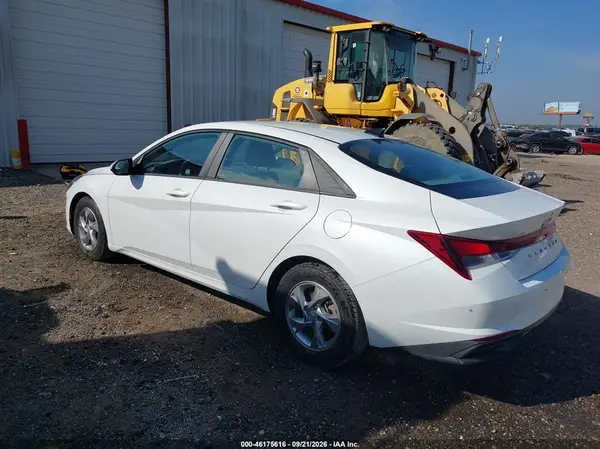 5NPLL4AGXMH049545 — 2021 Hyundai Elantra, фото 3 с аукциона IAAI 12.10.2026, Естественный износ