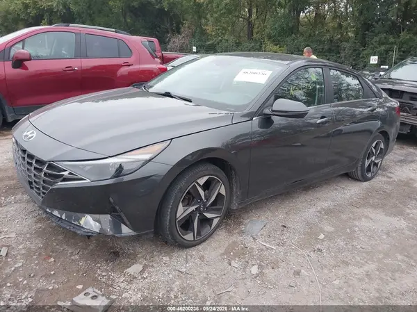 5NPLN4AG5MH019881 — 2021 Hyundai Elantra, фото 2 с аукциона IAAI, Правый бок