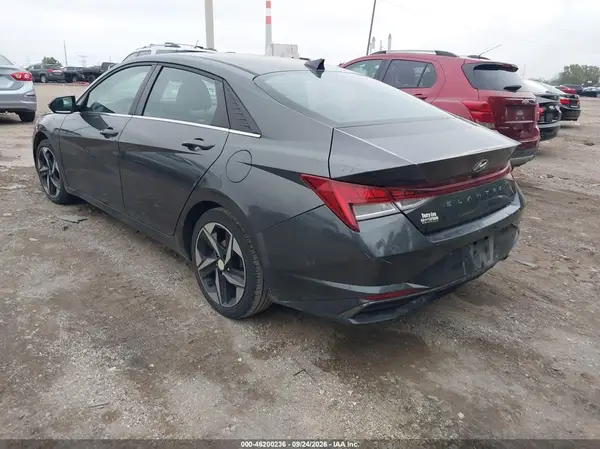 5NPLN4AG5MH019881 — 2021 Hyundai Elantra, фото 3 с аукциона IAAI, Правый бок