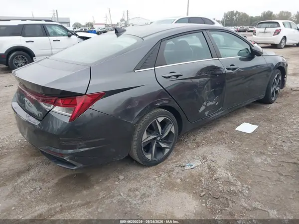 5NPLN4AG5MH019881 — 2021 Hyundai Elantra, фото 4 с аукциона IAAI, Правый бок