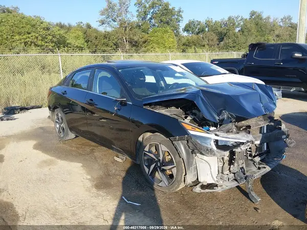 KMHLN4AG7MU154989 — 2021 Hyundai Elantra, Передняя часть (Front End), фото до ремонта
