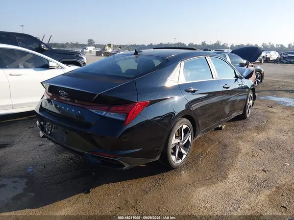KMHLN4AG7MU154989 — 2021 Hyundai Elantra, фото 4 с аукциона IAAI, Передняя часть