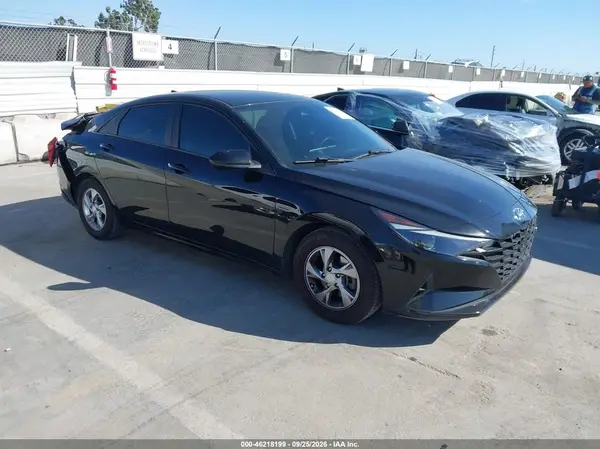 5NPLL4AG1MH032794 — 2021 Hyundai Elantra, Задняя часть (Rear), фото до ремонта