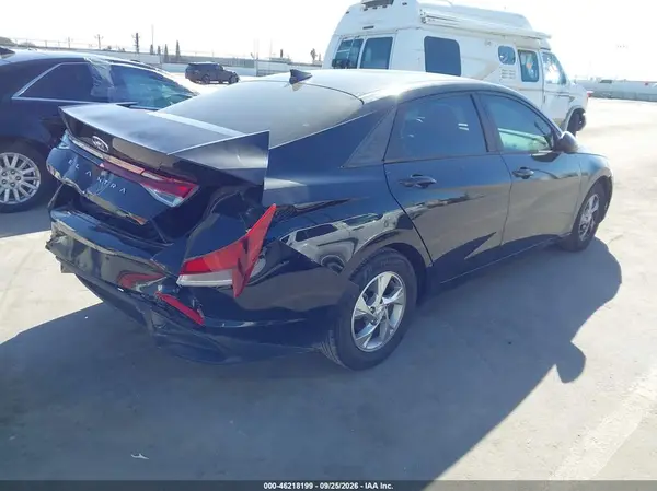 5NPLL4AG1MH032794 — 2021 Hyundai Elantra, фото 4 с аукциона IAAI, Задняя часть