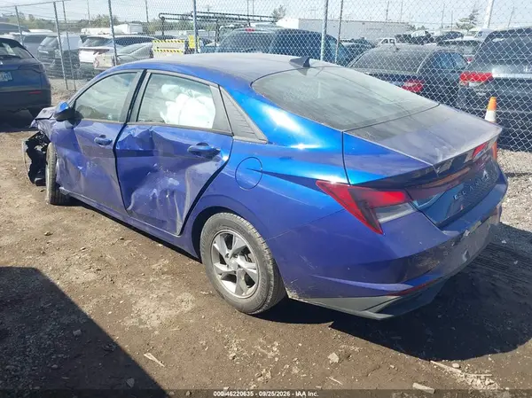 5NPLL4AG2MH011324 — 2021 Hyundai Elantra, фото 3 с аукциона IAAI, Передняя часть