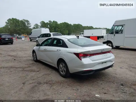 2021 Hyundai Elantra Se VIN 5NPLL4AG9MH045924 фото 4