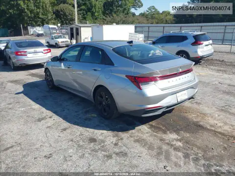 5NPLS4AGXMH004074 — 2021 Hyundai Elantra, фото 4 с аукциона IAAI, Повреждения со всех сторон