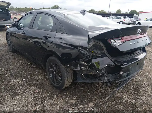 KMHLM4AG4NU242208 — 2022 Hyundai Elantra, фото 3 с аукциона IAAI, Задняя часть