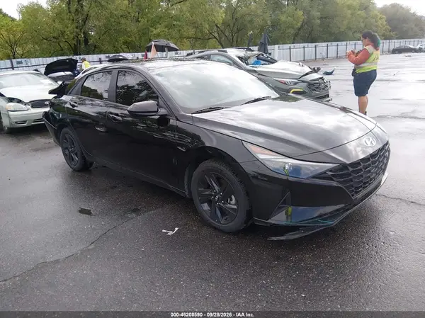 5NPLM4AG0NH070032 — 2022 Hyundai Elantra, Задняя часть (Rear), фото до ремонта