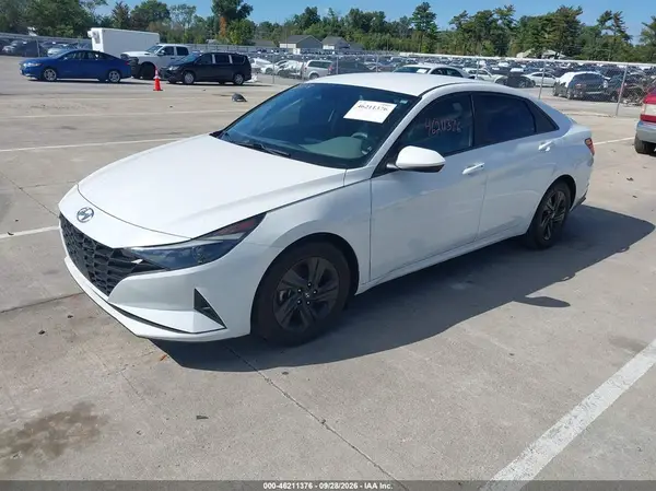 5NPLS4AG0NH060171 — 2022 Hyundai Elantra, фото 2 с аукциона IAAI, Подтопление