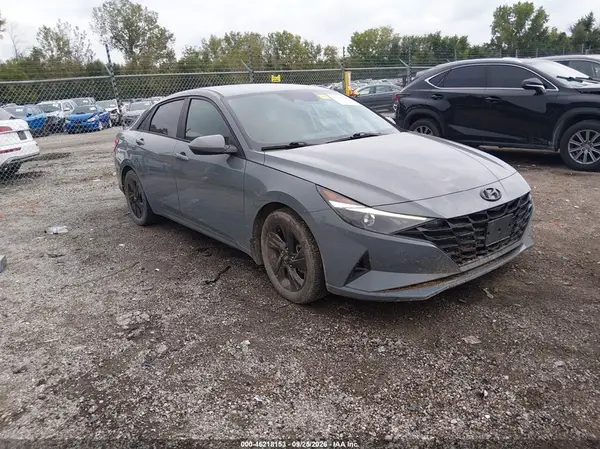 KMHLM4AG8NU264082 — 2022 Hyundai Elantra, Подтопление (Flood), фото до ремонта