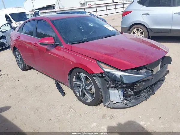 KMHLN4AJ9NU024404 — 2022 Hyundai Elantra, Передняя часть слева (Left Front), фото до ремонта