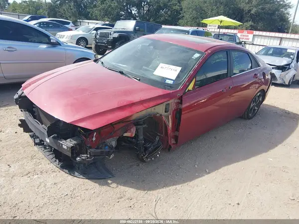 KMHLN4AJ9NU024404 — 2022 Hyundai Elantra, фото 2 с аукциона IAAI, Передняя часть слева