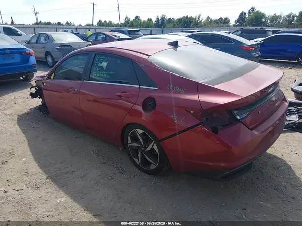 KMHLN4AJ9NU024404 — 2022 Hyundai Elantra, фото 3 с аукциона IAAI, Передняя часть слева