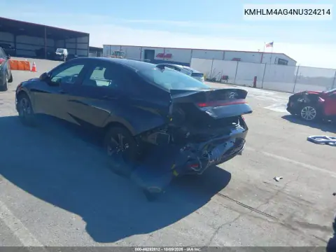2022 Hyundai Elantra Sel VIN KMHLM4AG4NU324214 фото 4