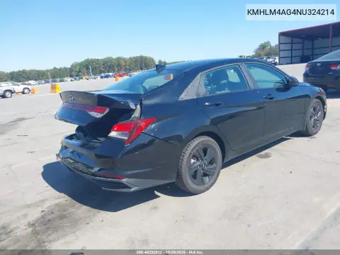 2022 Hyundai Elantra Sel VIN KMHLM4AG4NU324214 фото 5
