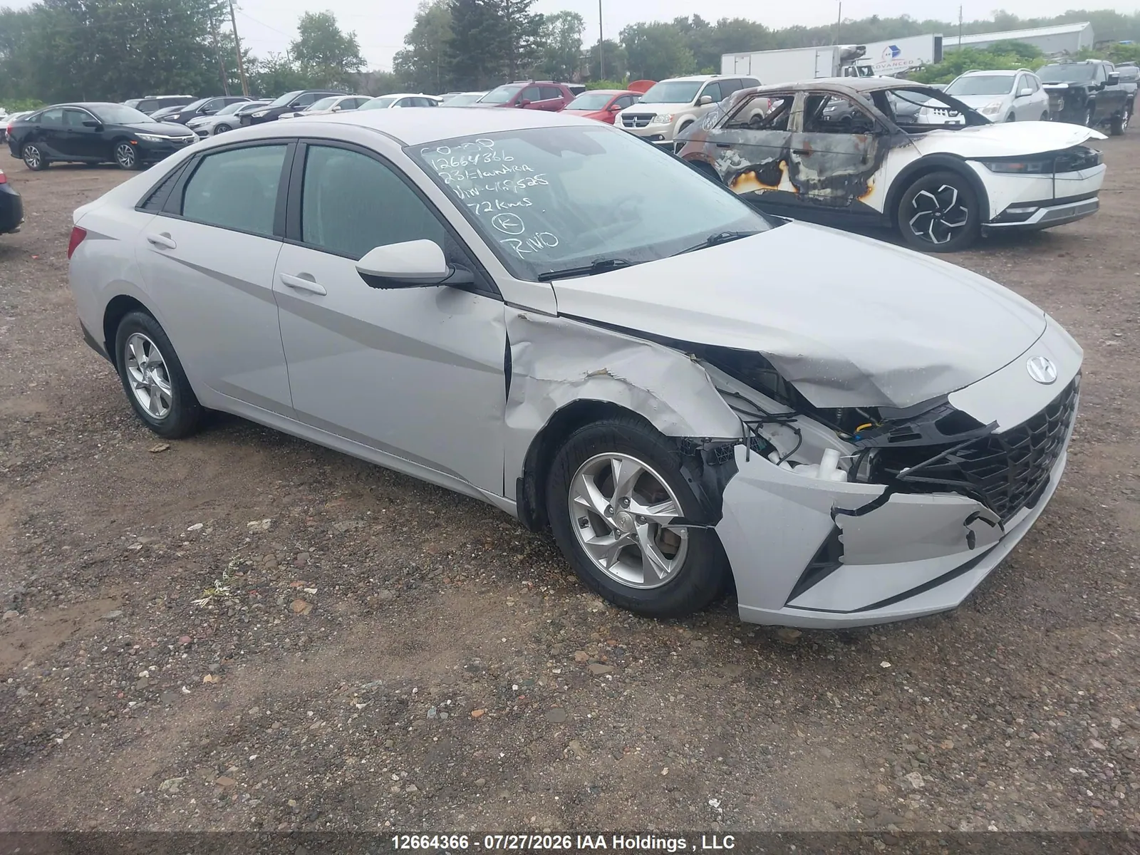 2023 Hyundai Elantra Essential Ivt With Hyundai Smartsense Package VIN KMHLM4AG7PU469525 фото 2