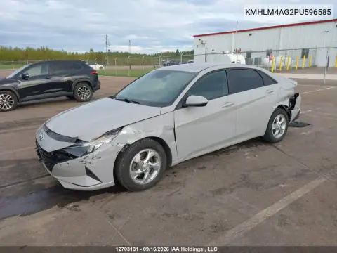 2023 Hyundai Elantra Essential Ivt With Hyundai Smartsense Package VIN KMHLM4AG2PU596585 фото 2
