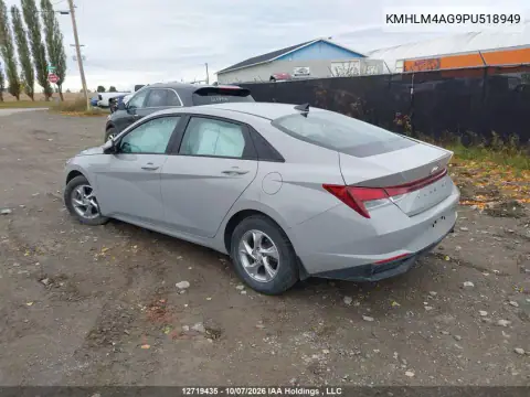 KMHLM4AG9PU518949 — 2023 Hyundai Elantra, фото 4 с аукциона IAAI 20.10.2026, Передняя часть