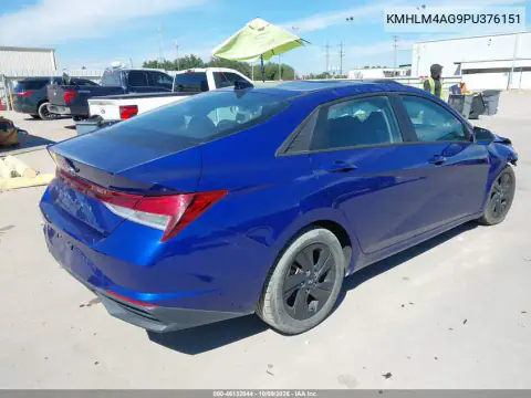 2023 Hyundai Elantra Sel VIN KMHLM4AG9PU376151 фото 4