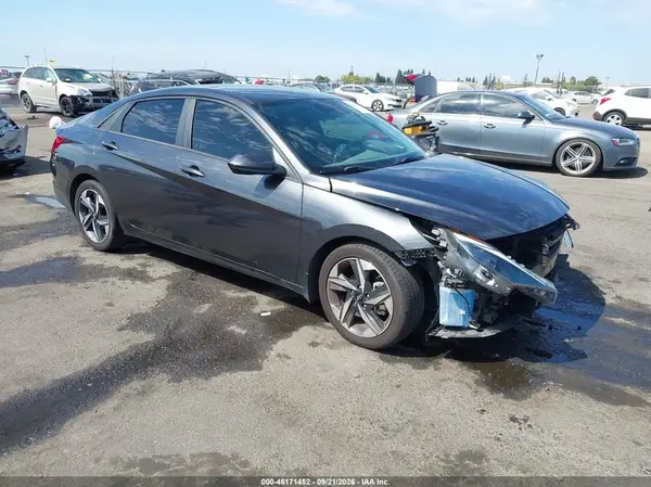 5NPLS4AG5PH096747 — 2023 Hyundai Elantra, Передняя часть (Front End), фото до ремонта