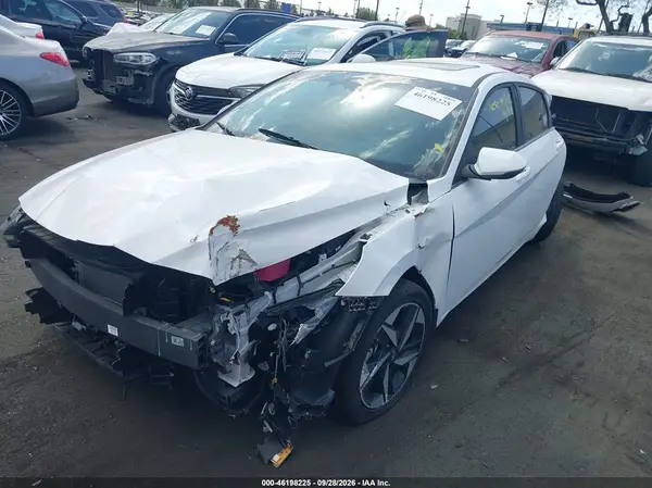 KMHLN4AJ5PU086322 — 2023 Hyundai Elantra, фото 2 с аукциона IAAI, Передняя и задняя части