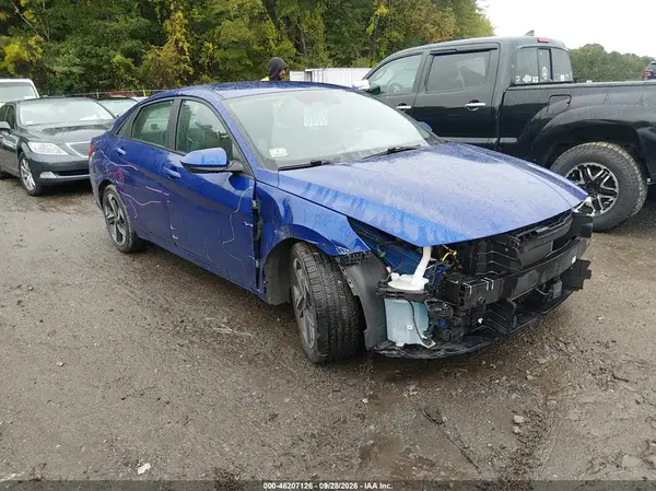 KMHLS4AGXPU559841 — 2023 Hyundai Elantra, Передняя часть (Front End), фото до ремонта