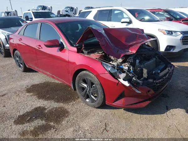 KMHLM4AG9PU587737 — 2023 Hyundai Elantra, Передняя часть (Front End), фото до ремонта