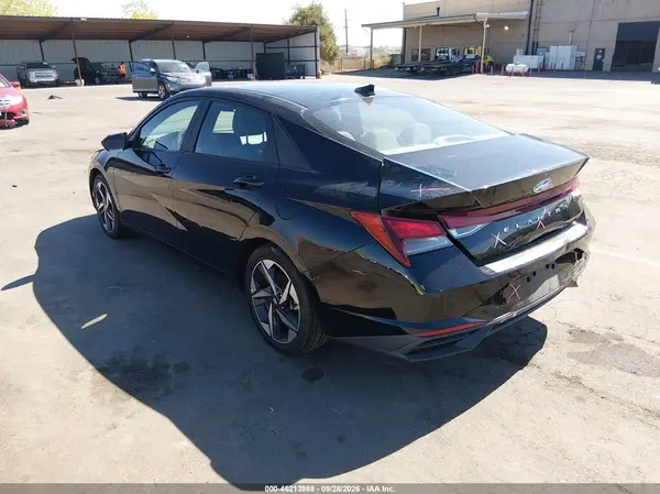 KMHLS4AG7PU521578 — 2023 Hyundai Elantra, фото 3 с аукциона IAAI, Задняя часть