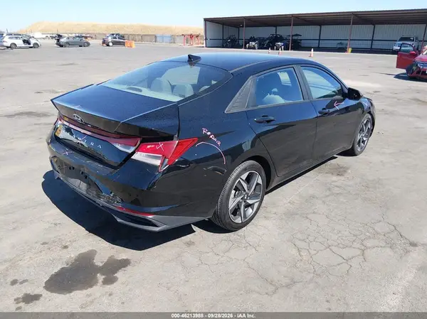 KMHLS4AG7PU521578 — 2023 Hyundai Elantra, фото 4 с аукциона IAAI, Задняя часть