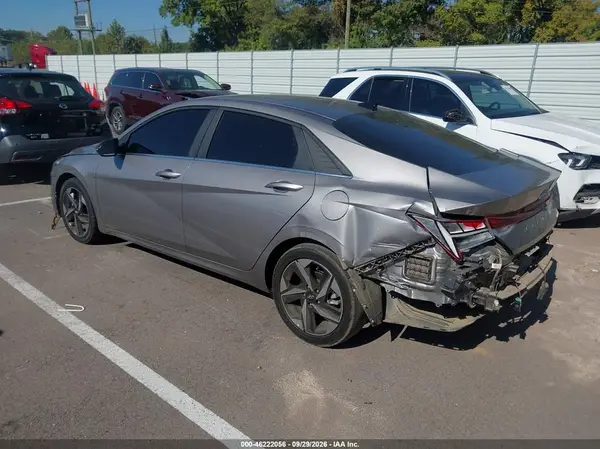 KMHLP4AG1PU560748 — 2023 Hyundai Elantra, фото 3 с аукциона IAAI, Задняя часть