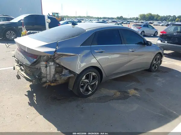 KMHLP4AG1PU560748 — 2023 Hyundai Elantra, фото 4 с аукциона IAAI, Задняя часть