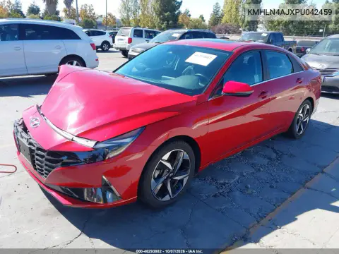 2023 Hyundai Elantra Hybrid Limited VIN KMHLN4AJXPU042459 фото 3