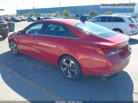 2023 Hyundai Elantra Hybrid Limited VIN KMHLN4AJXPU042459 фото 4