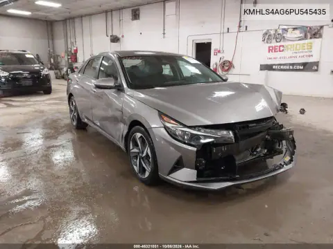 2023 Hyundai Elantra Sel VIN KMHLS4AG6PU545435 фото 2