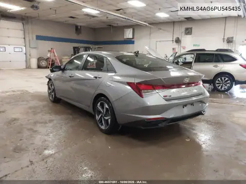 2023 Hyundai Elantra Sel VIN KMHLS4AG6PU545435 фото 4