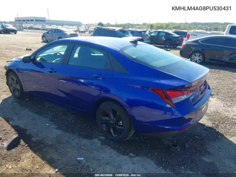 2023 Hyundai Elantra Sel VIN KMHLM4AG8PU530431 фото 4