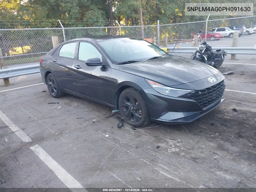 5NPLM4AG0PH091630 — 2023 Hyundai Elantra, фото 2 с аукциона IAAI, Левый бок