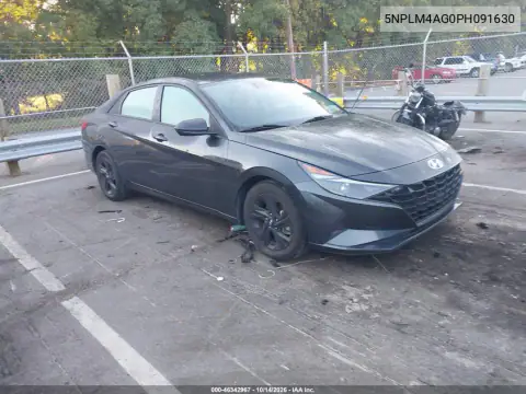 5NPLM4AG0PH091630 — 2023 Hyundai Elantra, Левый бок, фото до ремонта