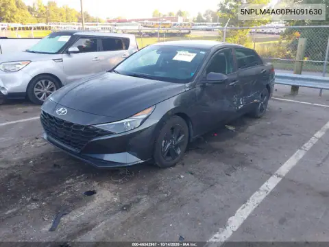 5NPLM4AG0PH091630 — 2023 Hyundai Elantra, фото 3 с аукциона IAAI, Левый бок