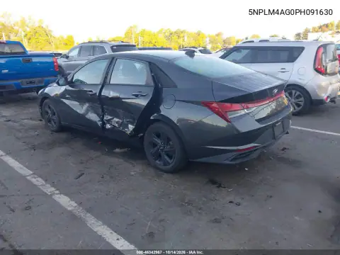 5NPLM4AG0PH091630 — 2023 Hyundai Elantra, фото 4 с аукциона IAAI, Левый бок