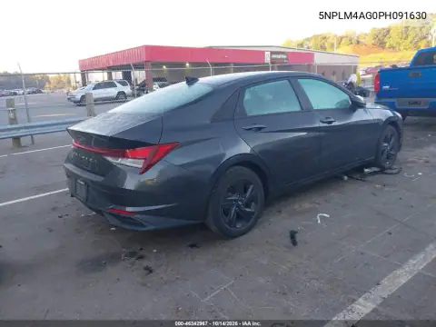 5NPLM4AG0PH091630 — 2023 Hyundai Elantra, фото 5 с аукциона IAAI, Левый бок
