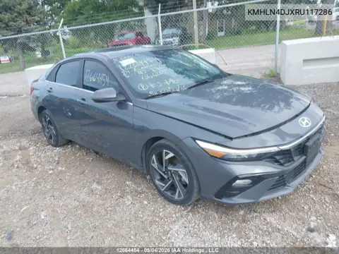 KMHLN4DJXRU117286 — 2024 Hyundai Elantra, Возвращение во владение, фото до ремонта