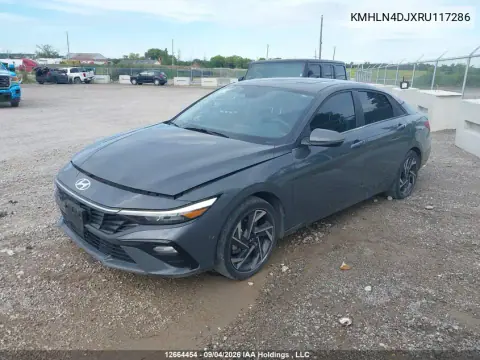 2024 Hyundai Elantra Hybrid Luxury VIN KMHLN4DJXRU117286 фото 3