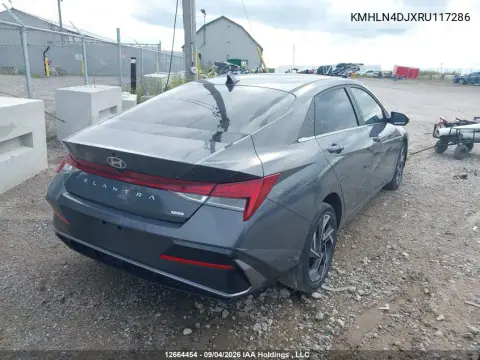 2024 Hyundai Elantra Hybrid Luxury VIN KMHLN4DJXRU117286 фото 5