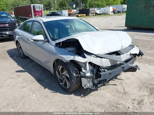 KMHLN4DG8RU735372 Hyundai Elantra 2024 — повреждение Передняя часть, фото до ремонта