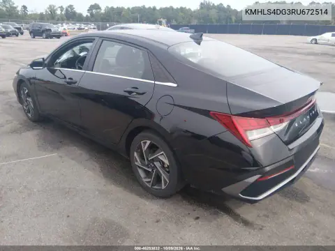 2024 Hyundai Elantra Sel VIN KMHLS4DG3RU672514 фото 4