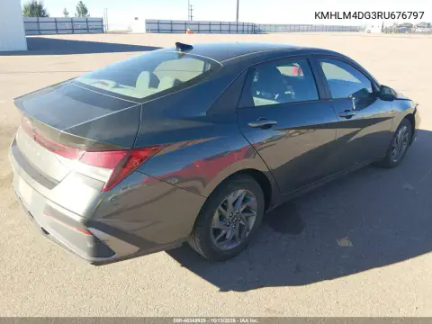 KMHLM4DG3RU676797 — 2024 Hyundai Elantra, фото 5 с аукциона IAAI, Передняя часть
