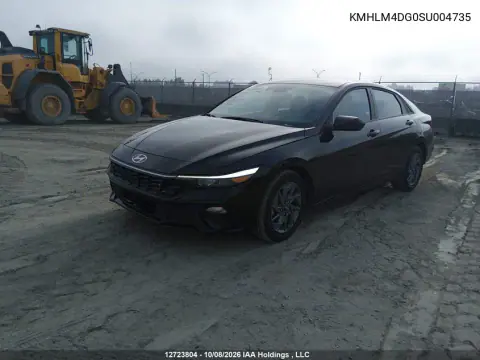 2025 Hyundai Elantra Sel Sport VIN KMHLM4DG0SU004735 фото 2